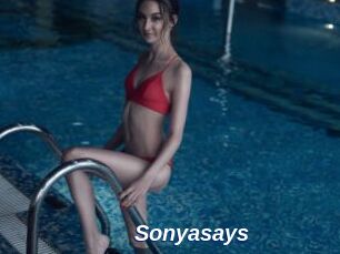 Sonyasays